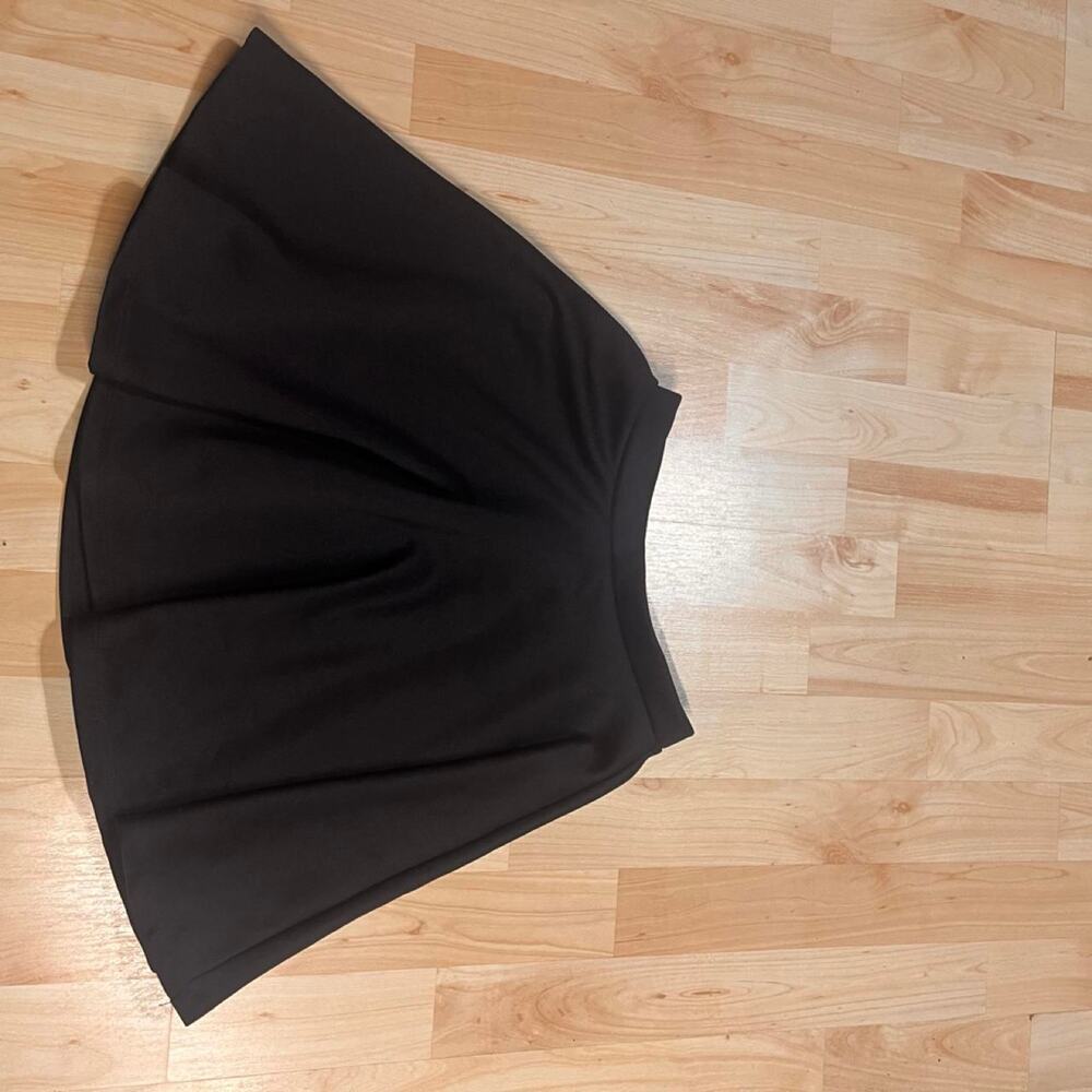 Black johnny womens black mini skirt